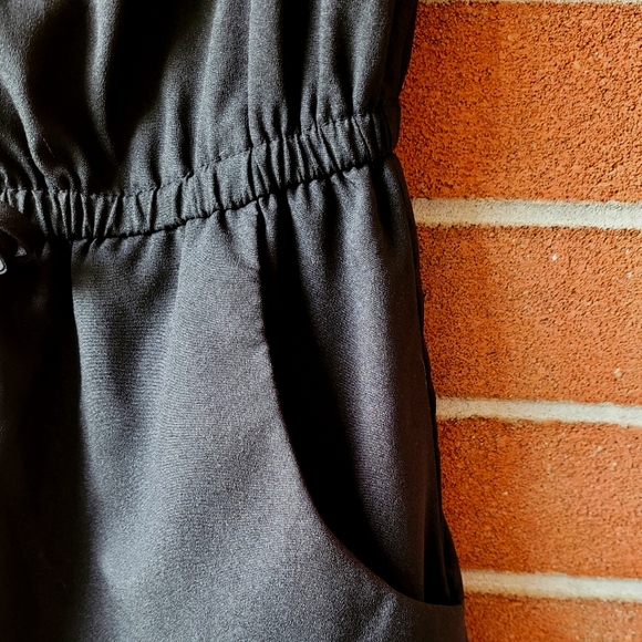 ⚡2/$20⚡M Business Casual Tie Waist Sleeveless Collared Dress - B Bop - Picture 5 of 8